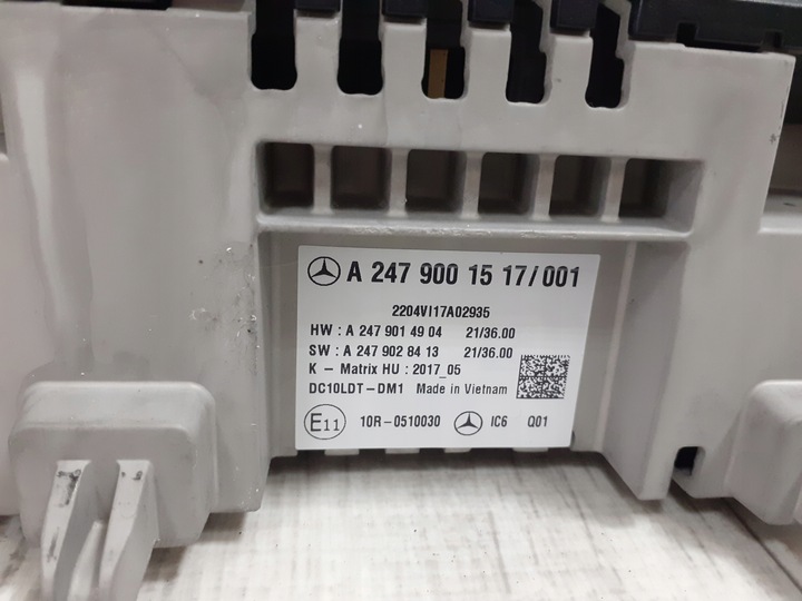 фото №5, Mercedes cla 118 w177 монитор навигация спидометр дисплей a2479001517