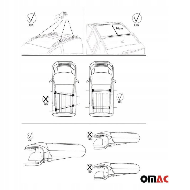фото №6, Багажник даховий aluminiowy сумісний з ford focus 2 turnier 2004-2012
