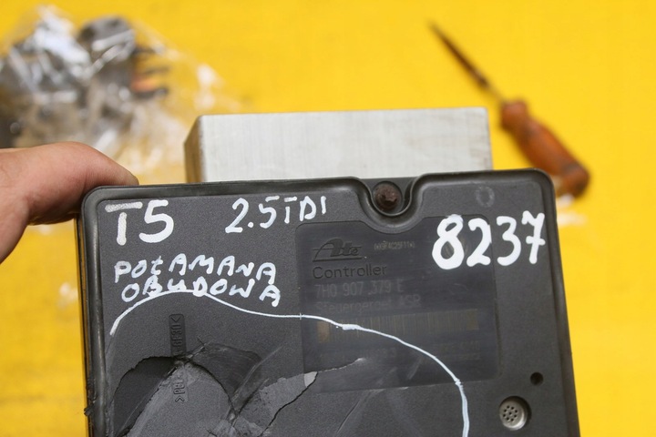 фото №13, Насос блок керування abs vw transporter t5 7h0907379e 7h0614111e