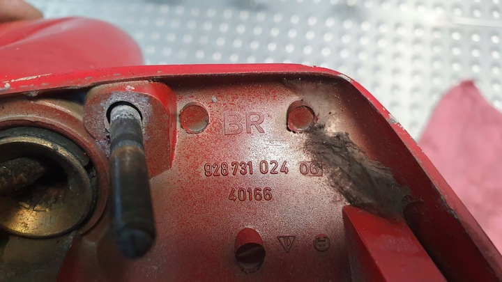 фото №7, Дзеркало праві porsche 928 924 944 5 pin 928731024 76-