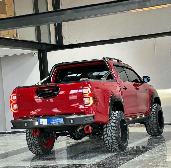 фото №11, Бампер задній 4x4 сталевий offroad toyota hilux 2005-2026