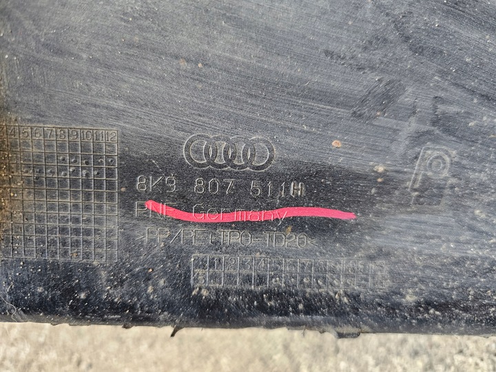 фото №11, Audi a4 b8 универсал бампер задний зад pod pdc 8k9807511h