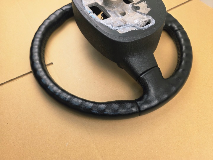 фото №16, Ford focus mk2 ii 2004 - 2011 r. кермо шкіряний 3 спицева шкіра гарна