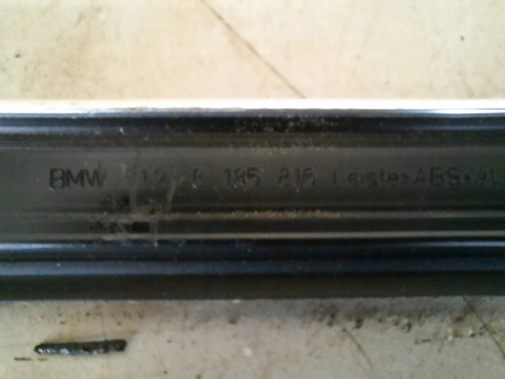 фото №7, Bmw520i e39 95-00 sedan планка zgarniającadrzwi перед правая хром 8185816