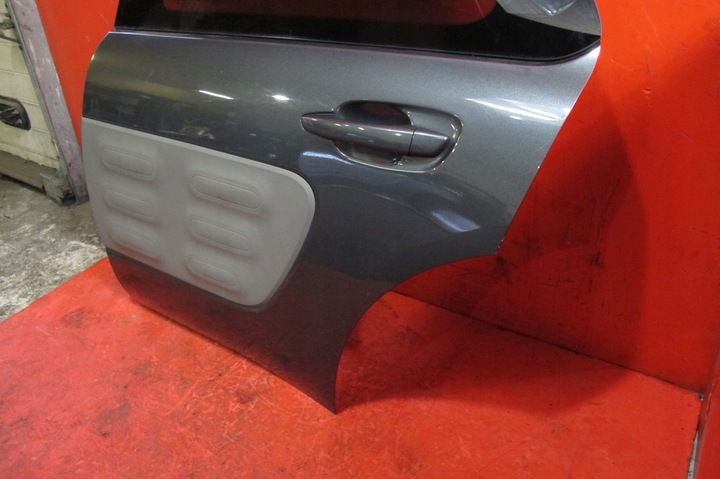 фото №4, Citroen c4 cactus kaktus 14-17 скло + двері зад ліві корпус піддону