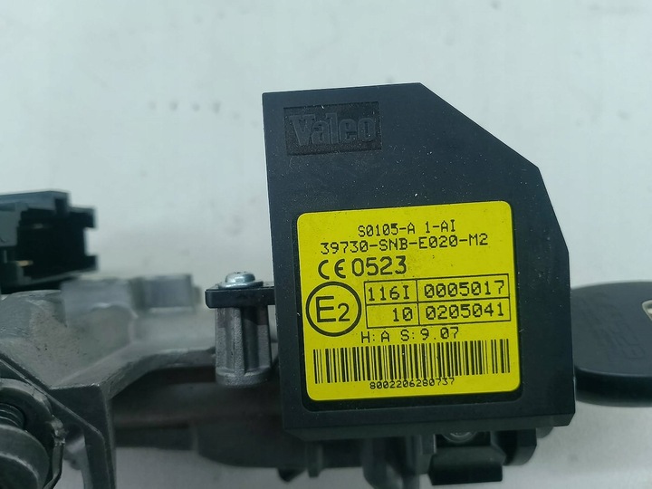 фото №6, Замок запалювання honda civic viii 39730-snb-e020-m2 1.3 гібрид