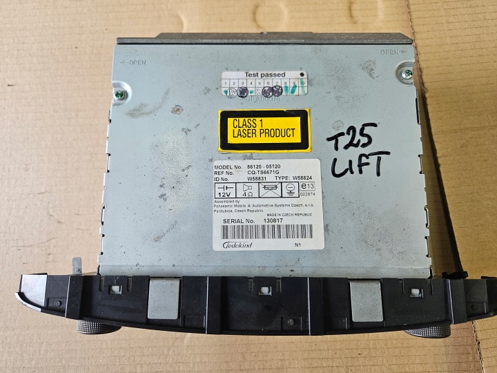 Заказать Toyota avensis t25 03-08 радио lift из Польши