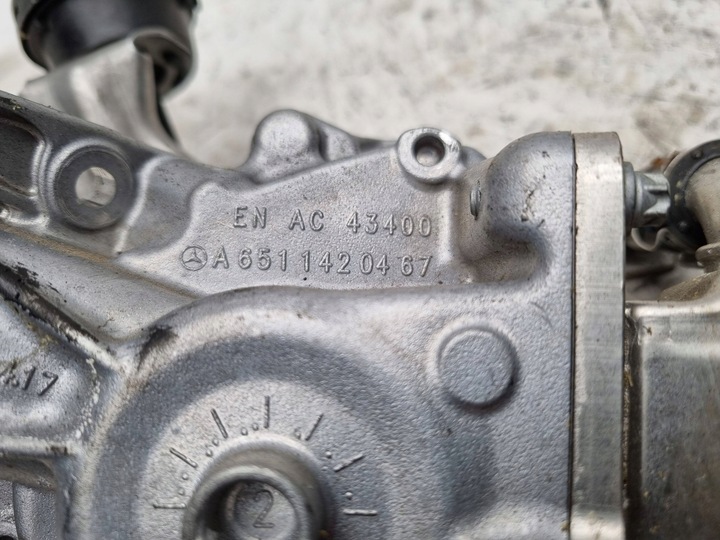 фото №8, Радіатор вихлопних газів egr a6511400502 mercedes w204 w212 w221 w639 w906 2.2cdi