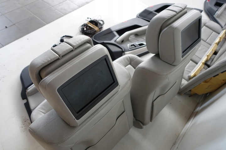 фото №10, Mercedes w212 dvd сидіння оббивка салон сидіння