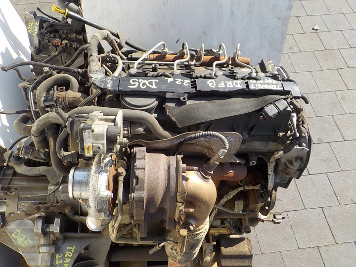 фото №8, Ford transit mk7 12r 2.2 tdci 101km двигатель drfb комплектный