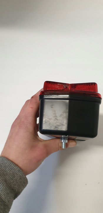 фото №14, Лампа зад l p21w/r10w, 12/24v, червоний, з поворотник, ze світло