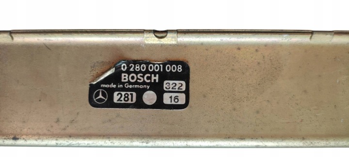 фото №5, Блок керування двигуном (ебу, комп'ютер двигуна) ecu mercedes sl w107 w116 2.8 280 0280001008