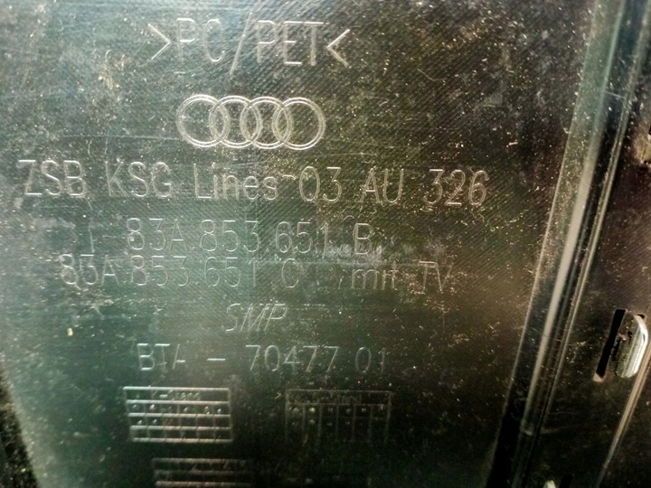 фото №7, Audi q3 sline решітка радіатора решітка радіатор 83a853651r