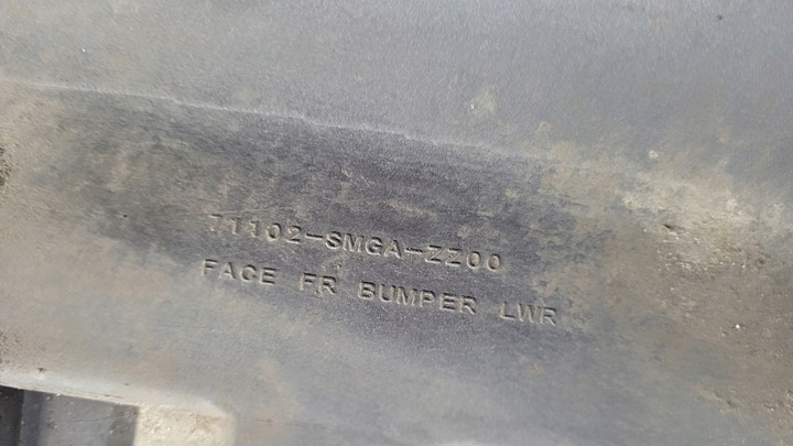 фото №7, Hojek накладка бампера перед honda civic viii 8 ufo hb 5d 71102-smga-zz00