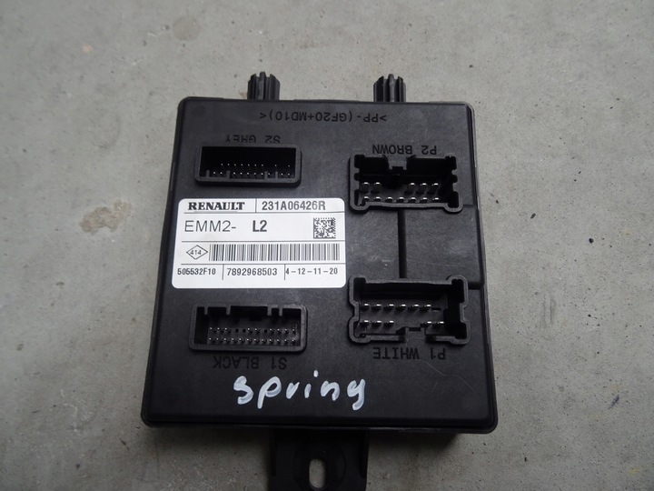 фото №1, Модуль блок управления emm2 dacia spring