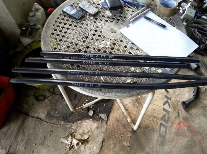 фото №1, Corsa c 5d планка накладка дверь левый правый зад