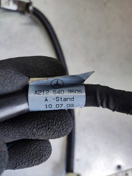фото №12, Mercedes c класс w204 e класс w212 2.2 cdi жгут стартер a2125403505