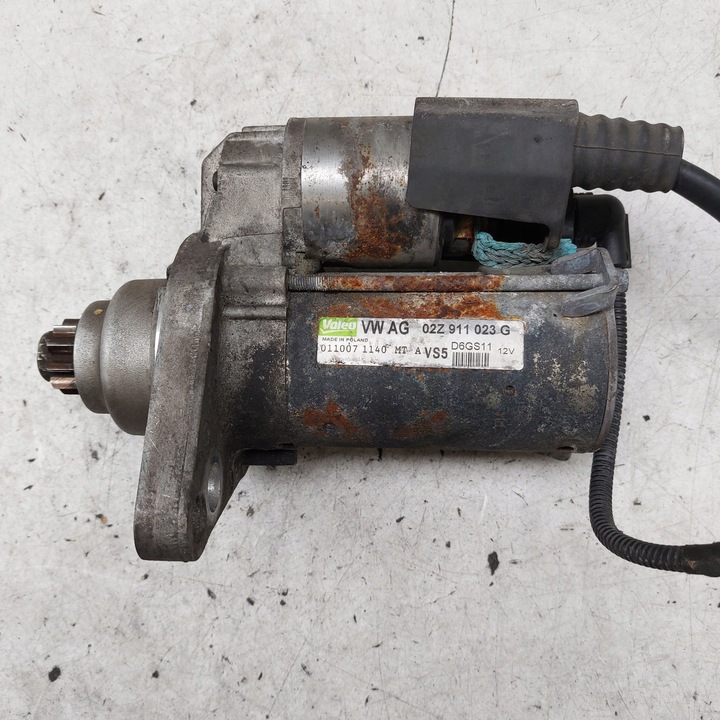 фото №9, Volkswagen seat 1,4fsi стартер valeo 02z911023g