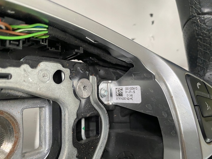 фото №10, Mercedes cls w218 руль кожа мультифункция