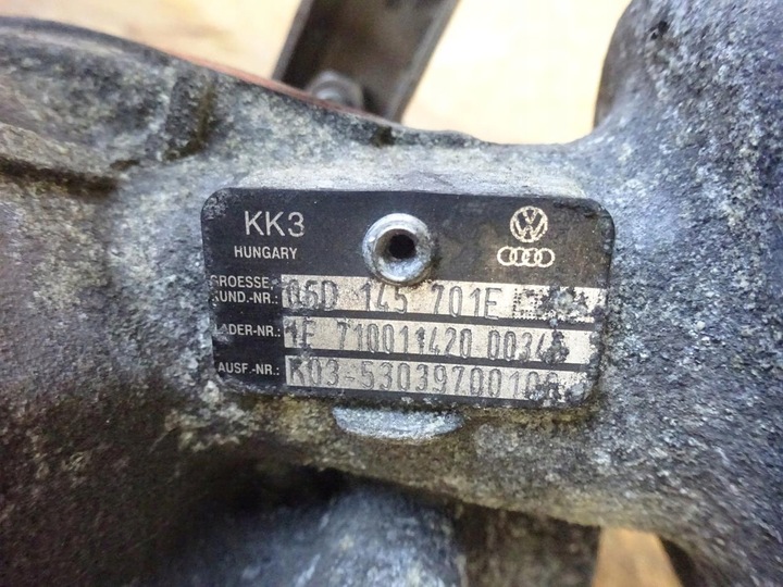 фото №11, Audi a4 b7 a6 c6 exeo 2.0 tsi tfsi bwe bul турбонагнітач 06d145701e