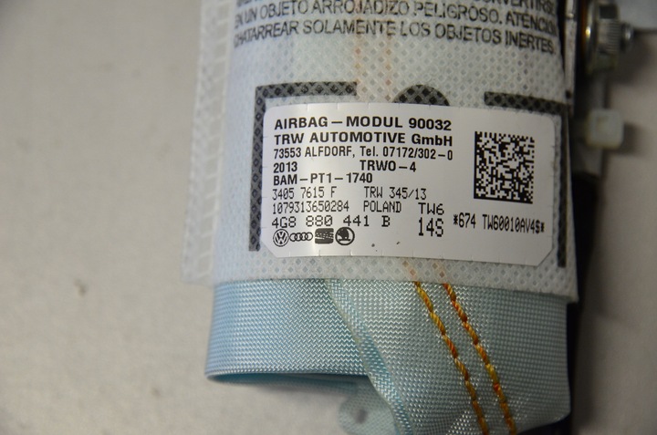 фото №7, Audi a6 c7 4g подушка безпеки сидіння 4g8880442b 4g8880441b