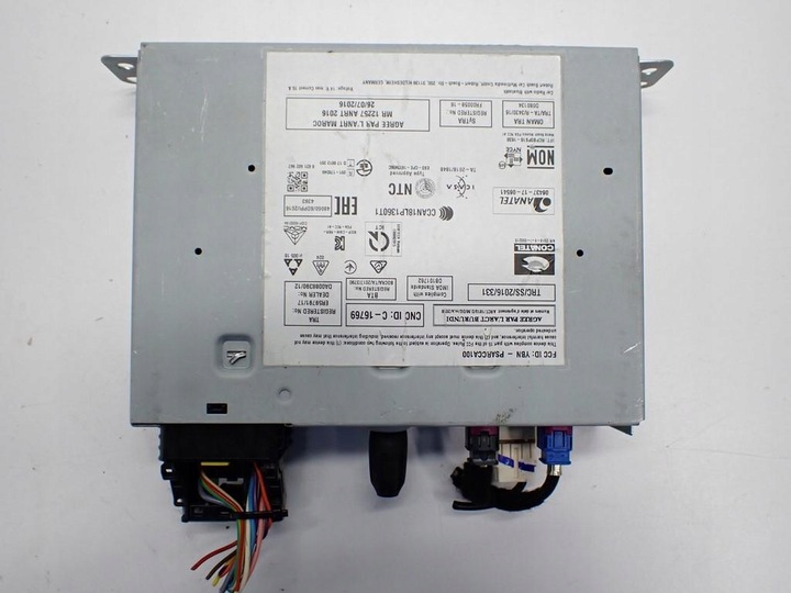 фото №10, Радіо навігація навігація дисплей європа 9831642480 peugeot 2008 i рестайлінг 19r