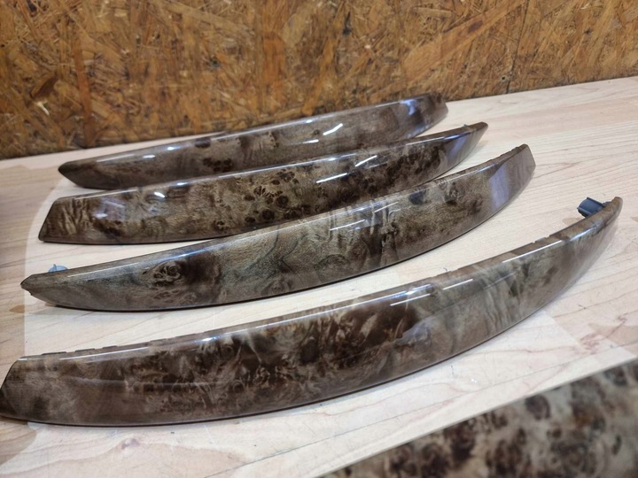 фото №7, Bmw e83 x3 lci рестайлінг планки декори комплект дерево гарний європа