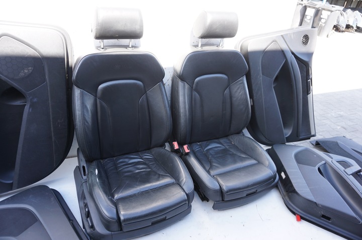 фото №6, Сидіння сидіння шкіра s-line підігрів 7 осіб audi q7 4l