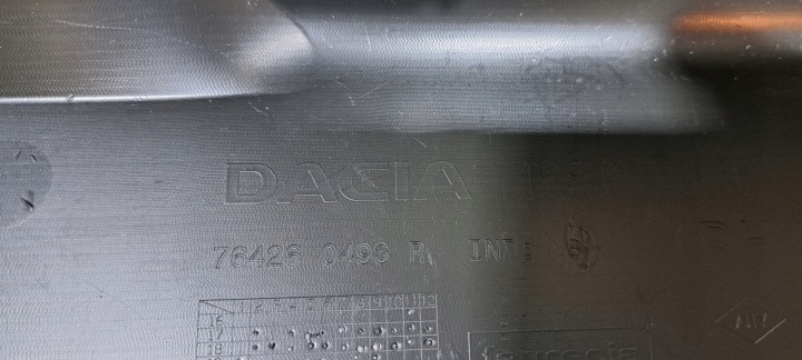 фото №10, Dacia duster ii молдинг пороговая правая 764260493r