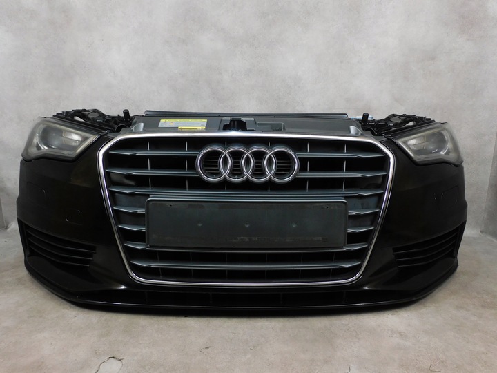 фото №14, Audi a3 8v5 sedan комплектний перед бампер лампи капот pas ксенон чорний