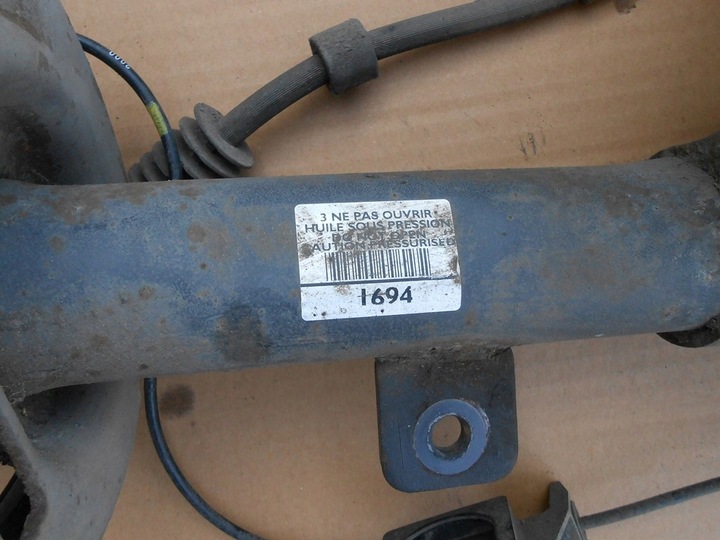 фото №5, Peugeot 308 t7 1,6 hdi поворотный кулак амортизатор mcpherson