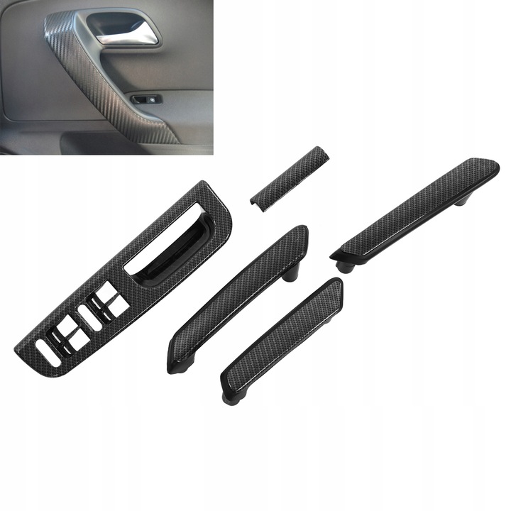 фото №12, Ручка do дверь внутренних w стиль волокна углеродного рама панель