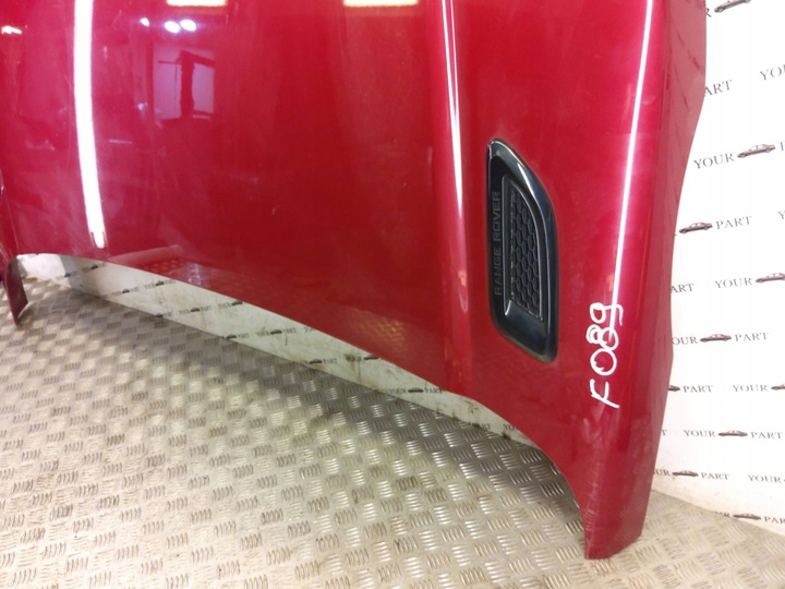 фото №5, Land rover range rover evoque l538 2013 крышка передняя / капот двигателя