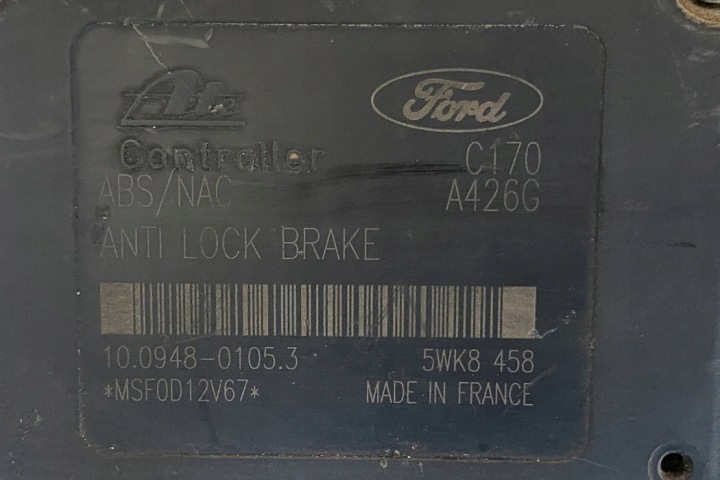 фото №9, Блок управления abs ford focus daw, dbw 10094801053 1.8l дизель 66kw 2003