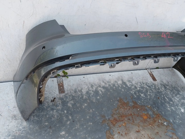 фото №7, Audi a4 s4 b9 8w9 15-19 бампер задний зад