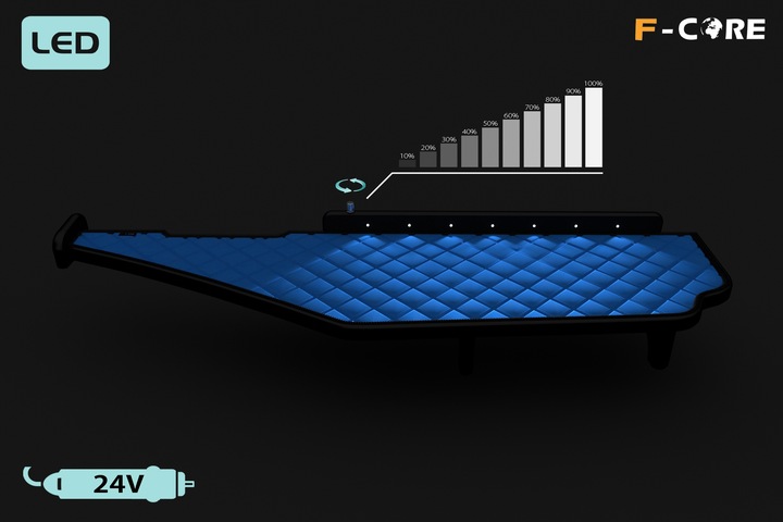 фото №5, Полиця tir mercedes actros mp 4 11-19 еко-шкіра mp4