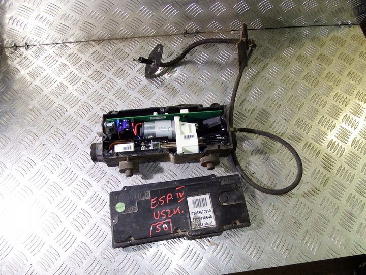 фото №1, Тормоз ручной модуль электрический renault espace iv 8200418646 повреждённый