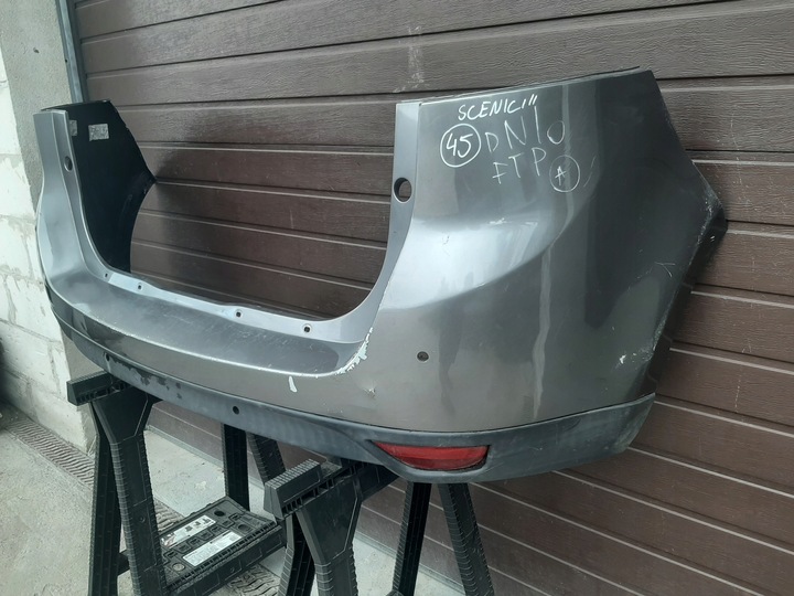 фото №10, Бампер задний renault grand scenic iii цвет teknc pod датчики pdc