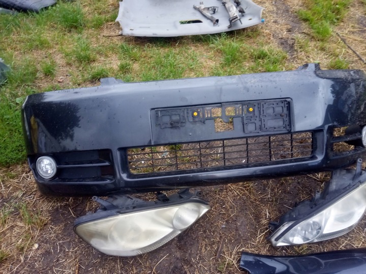 фото №8, Toyota avensis verso 04-09 рестайлинг бампер капот крылья лампы комплект