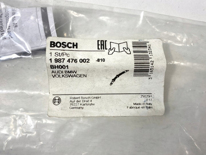 фото №13, Bosch 1 987 476 002 шланг гальмівний гнучкий