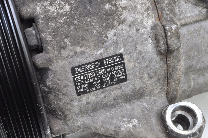 фото №6, Toyota yaris iii 1.5 16v vvti компрессор кондиционера 447250-2500