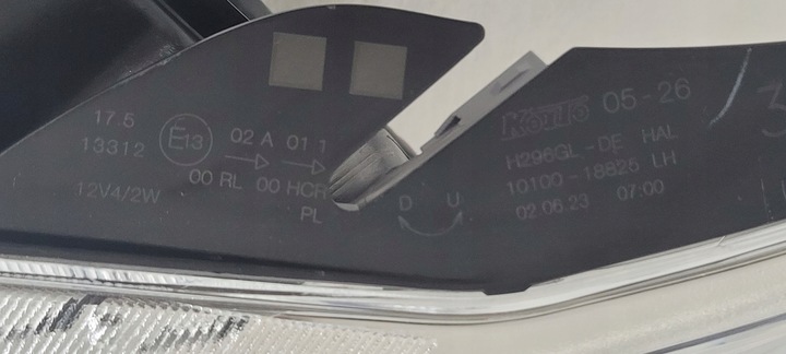 фото №8, Лампа левая линза led toyota avensis iii t27 рестайлинг 2011- koito 05-26