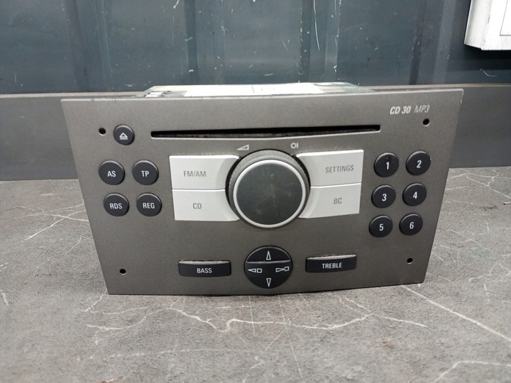 фото №1, 13188461 радіо opel astra h blaupunkt