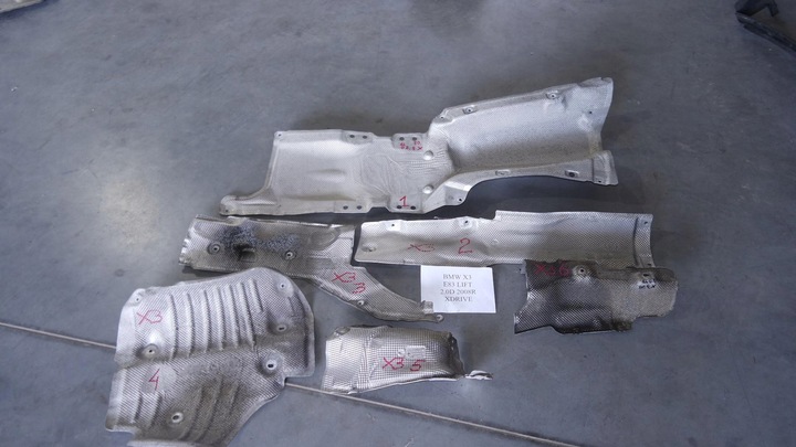 фото №13, Захист захисні накладки термічний bmw x3 e83 3428974