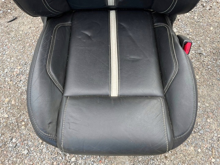 фото №16, Комплект сидений сиденья карта салон кожа ford mustang v 2010-2014