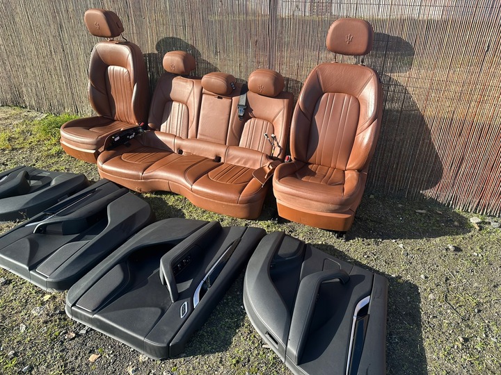 фото №10, Сиденья обшивки диван кожа maserati levante 2017 m161