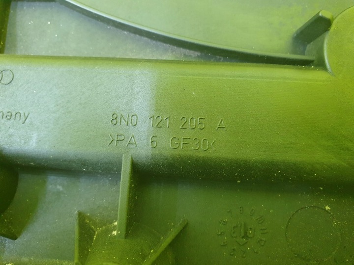 фото №7, Корпус вентиляторов радиатор audi tt 8n 1.8 t 8n0121205a