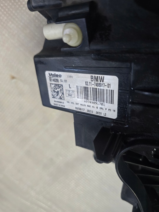 фото №15, Фара bmw 4 f32 f33 f36 рестайлінг lci повний led 7498917 ліва