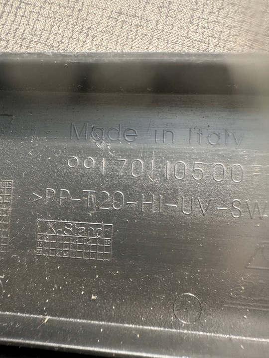 фото №7, Porsche 991 gts / sport design аэродинамический комплект рестайлинг 16-19 прокладка номерного знака рамка