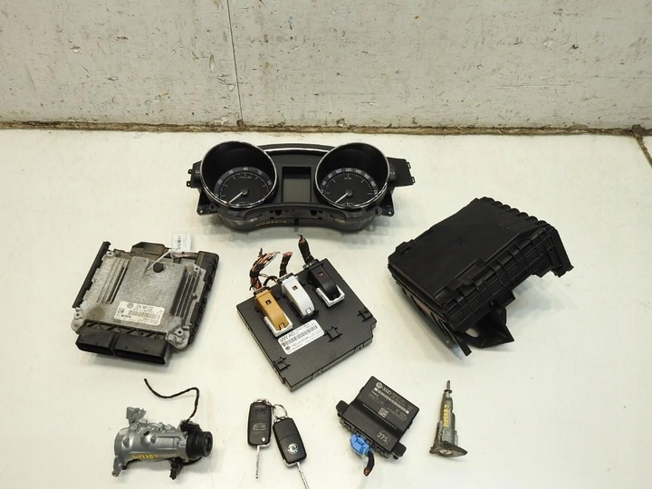 фото №14, Компьютер набор иммобилайзер skoda superb ii 1.8 tsi 3t0907115 3t1920840b